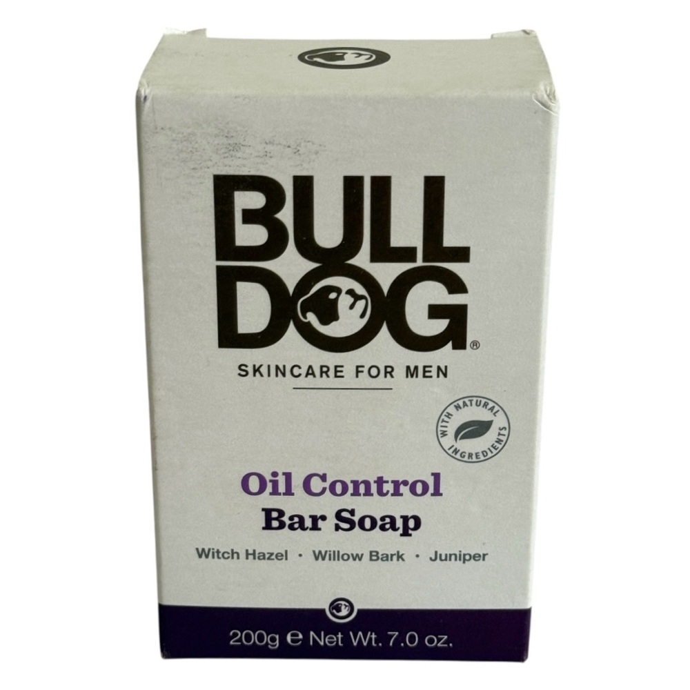 Bulldog Oil Control Bar Soap For Men 7 oz New